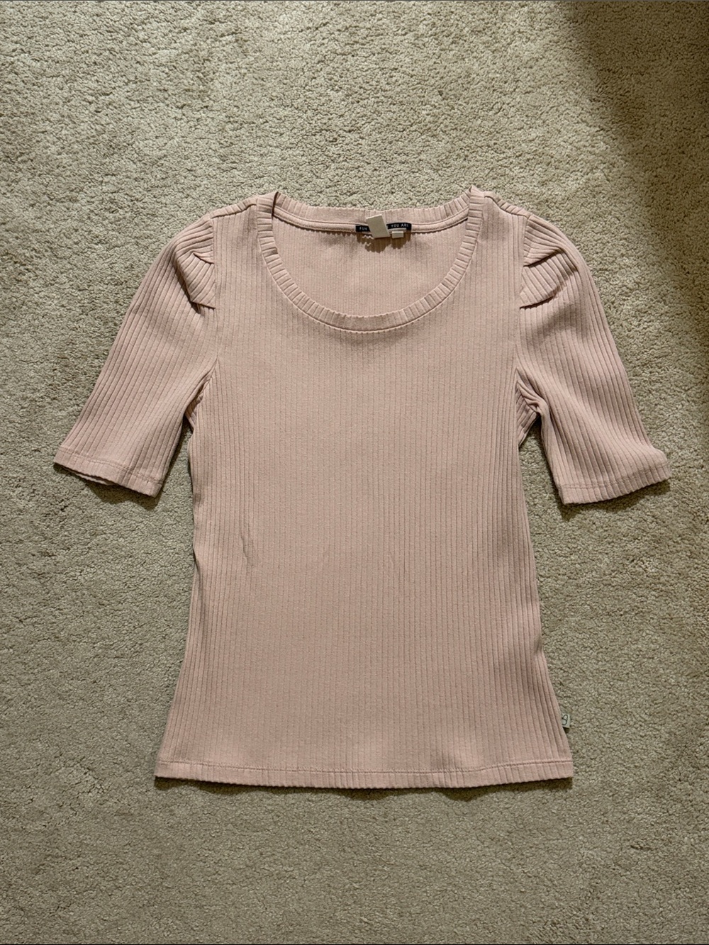 Vintage 90s Classic Pink Top
